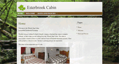 Desktop Screenshot of esterbrookcabin.com