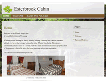 Tablet Screenshot of esterbrookcabin.com